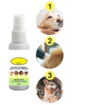 Spray antipuces pour chiens Anti-puce chien Hygiène chien 87aa0330980ddad2f9e66f: 100 ml|30 ml|50 ml