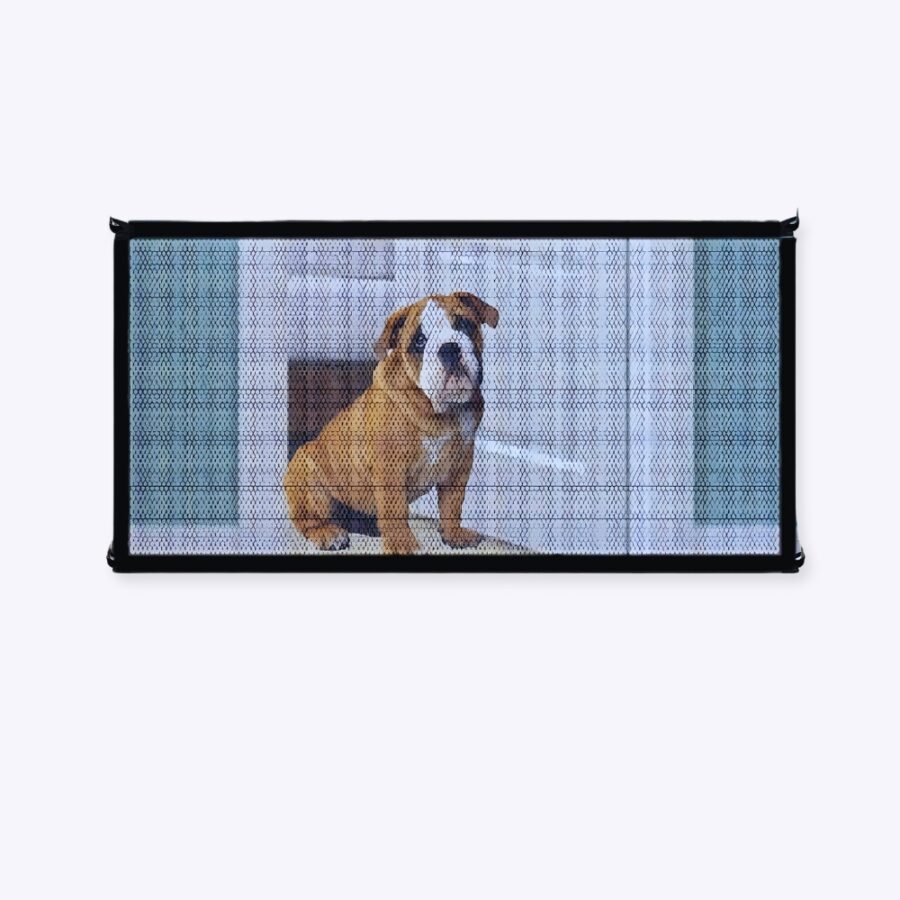 Barrière en filet pour chien Barrière pour chien Mobilier pour chien taille: 110cmx72cm|180cmx72cm