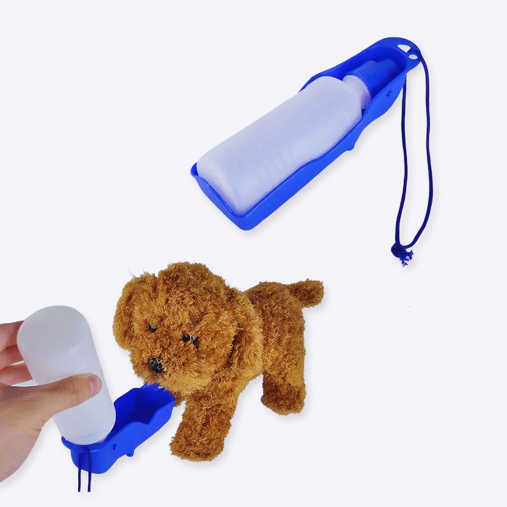 Bouteille d’eau pliable et portable pour chiens Accessoire chien Gourde pour chien taille: 250ml|500ml