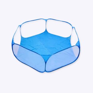 Clôture pliante pour chien Cage pour chien Mobilier pour chien Parc pour chien couleur: Bleu