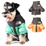 Veste en duvet pour chiens Manteau pour chien Vêtement chien couleur: Noir|Orange|Vert
