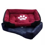 Lit luxueux et confortable pour chien Couchage chien Lit pour chien a7796c561c033735a2eb6c: Bleu|Rouge