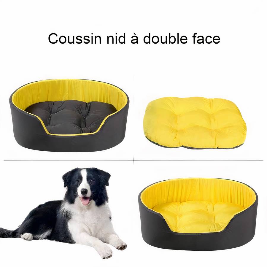 Niche 3D pour chien Nid 3D pour chien Couchage chien Lit pour chien Niche chien a7796c561c033735a2eb6c: Noir|Vert