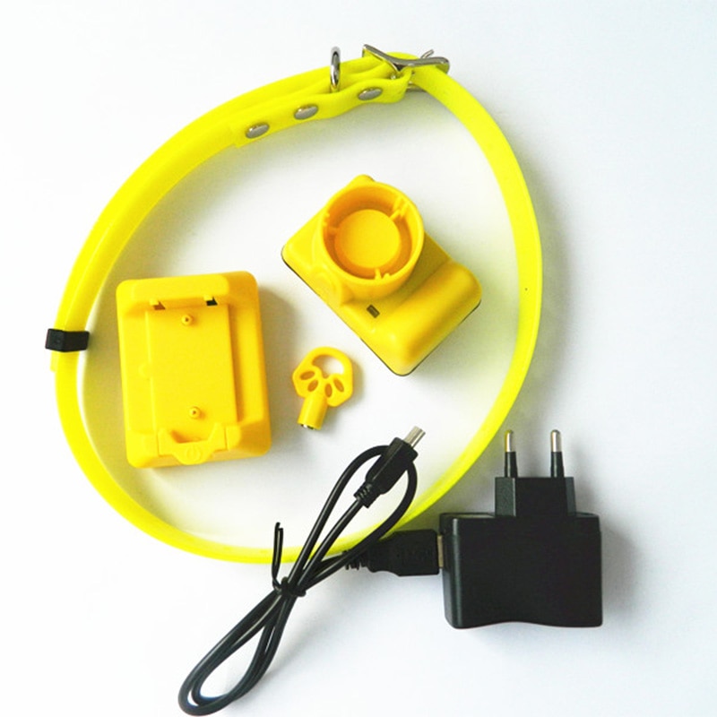 Collier de chasse pour chien Accessoire chien Collier chien Collier électrique chien a7796c561c033735a2eb6c: Jaune