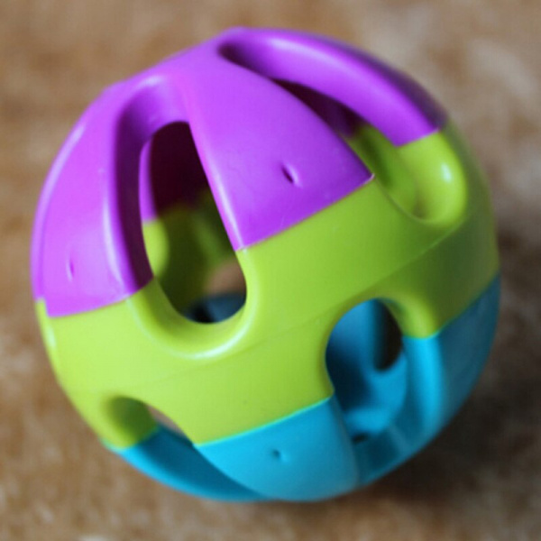 Balle colorée en plastique Accessoire chien Jouets pour chien Matériau: Plastique