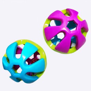 Balle colorée en plastique Accessoire chien Jouets pour chien Matériau: Plastique