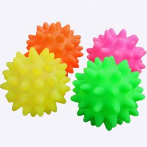 Balle en caoutchouc pour chien Accessoire chien Jouets pour chien Taille: 6,5 cm