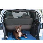 Barrière de sécurité de voiture pour chien Barrière pour chien Mobilier pour chien couleur: Noir