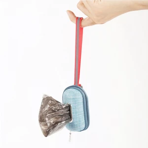 Boîte de transport de sac à déchets pour chien Accessoire chien couleur: Bleu|Gris|Rose