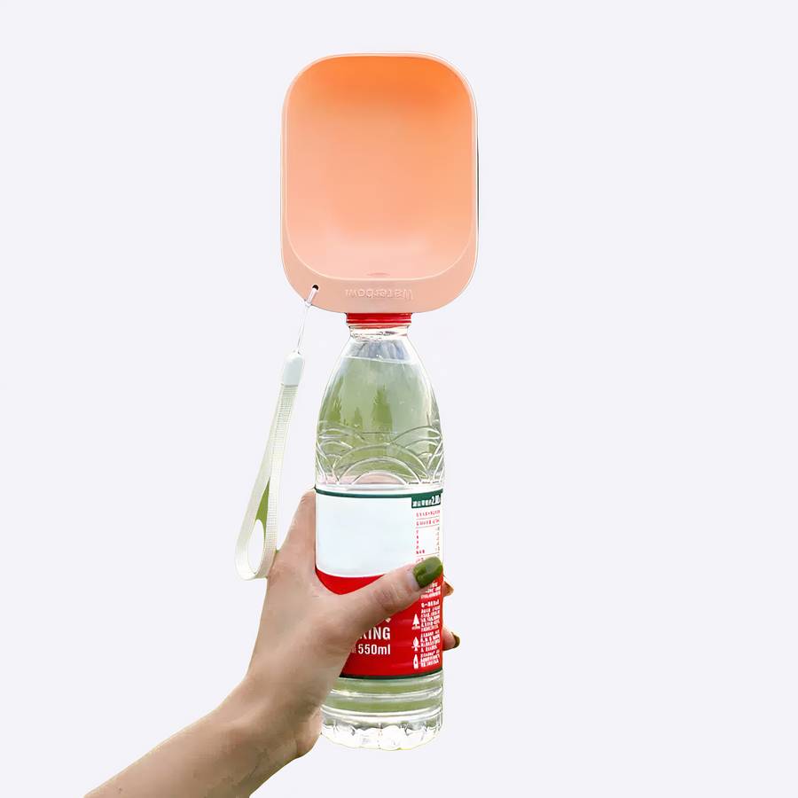 Bol d'eau portable pour chien Bol d’eau portable pour chien Accessoire chien Gourde pour chien couleur: Bleu|Gris|Orange|Vert