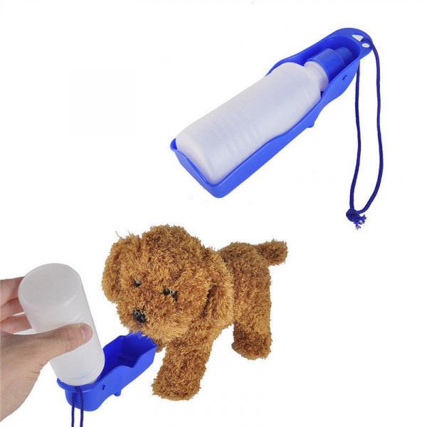 Bouteille d’eau pliable et portable pour chiens Accessoire chien Gourde pour chien taille: 250ml|500ml