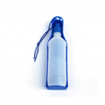Bouteille d’eau portable en plastique pour chien Accessoire chien Gourde pour chien Taille: 500ml Couleur: Bleu
