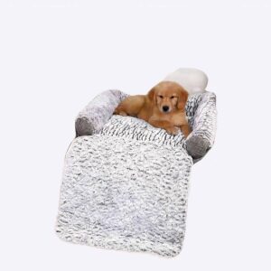 Canapé doux et chaud pour chien Canapé pour chien Mobilier pour chien couleur: Gris