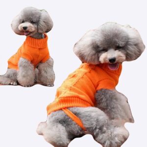 Chandails pour chien Pull pour chien Vêtement chien couleur: Blanc|Bleu|Bleu marine|Noir|Orange|Rose|Rose foncé|Rouge|Vert|Violet