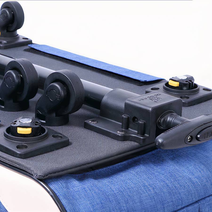 Chariot à 4 roues pour chien Chariot à 4 roues pour chien Chariot pour chien Transport chien couleur: Bleu|Gris|Rouge