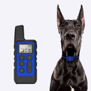 Collier en plastique anti-aboiement pour chien Accessoire chien Collier anti-aboiement chien Collier chien couleur: Bleu|Noir|Orange|Rouge