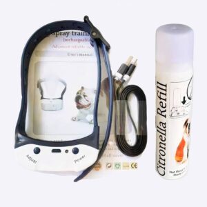 Collier rechargeable anti-aboiement pour chiens Accessoire chien Collier anti-aboiement chien Matériau: Plastique