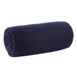 Couverture en molleton doux Couchage chien Lit pour chien Taille: L Couleur: Bleu marine