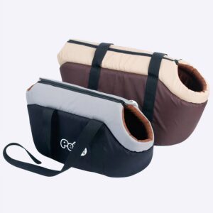Équipement de transport pour chien Sac à dos pour chien Transport chien couleur: Bleu|Marron