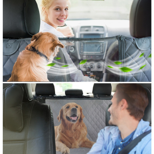 Housse de siège et coffre de voiture pour chien - ABC chiens