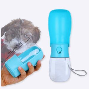 Bouteille d’eau à filtre pour chien Accessoire chien Gourde pour chien couleur: |Bleu|