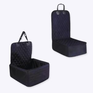 Housse de siège de voiture pour chien Porte-chien Transport chien couleur: Noir