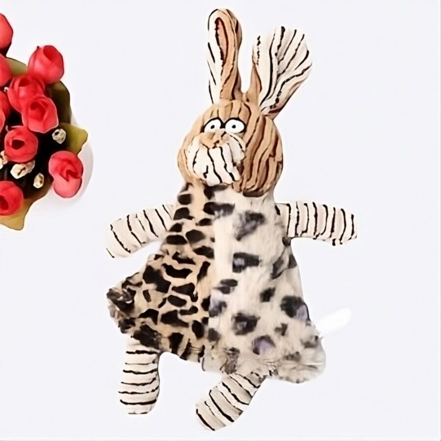 Lapin en peluche pour chien – Image 3