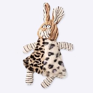 Lapin en peluche pour chien Accessoire chien Doudou pour chien couleur: Beige|Marron