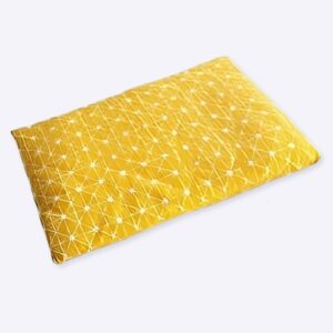 Matelas de lit pour chiens Couchage chien Matelas chien couleur: Jaune