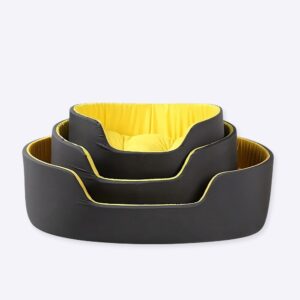 Nid 3D pour chien Couchage chien Lit pour chien Niche chien : Noir|Vert