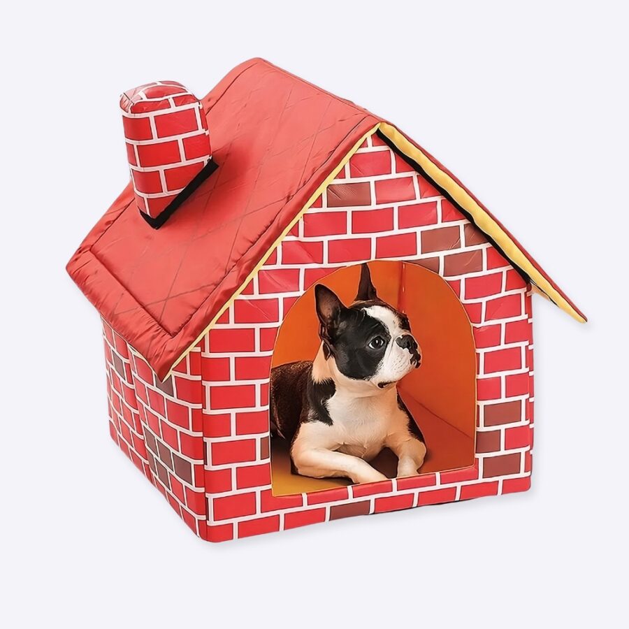 Niche antidérapante pour chien