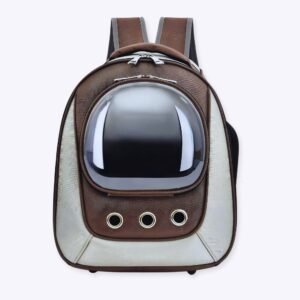 Sac à dos de transport mignon pour chien Sac à dos pour chien Transport chien couleur: |Marron|