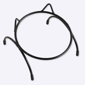 Support de bol en fer pour chien Accessoire chien Porte gamelle chien Couleur: Or