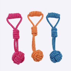 Jouet en corde pour chien Accessoire chien Jouets pour chien Taille: 27 cm