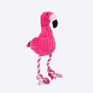 Jouets en forme de flamant rose pour chien Accessoire chien Jouets pour chien couleur: Rose