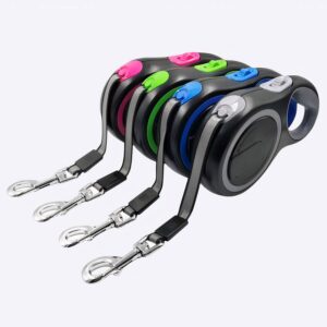 Laisse longue et solide pour les chiens Accessoire chien Laisse chien Longe pour chien couleur: Bleu|Gris|Rouge|Vert