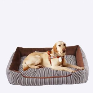 Lit mobile pour chien Couchage chien Lit pour chien couleur: Bleu|Marron