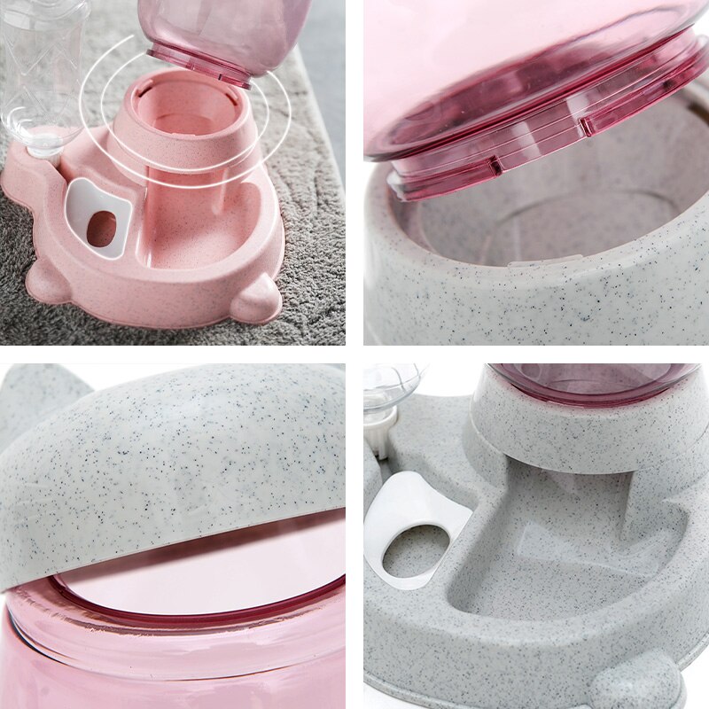 Mangeoire automatique pour chiens Accessoire chien Gamelle chien a7796c561c033735a2eb6c: Blanc|Bleu|Rose