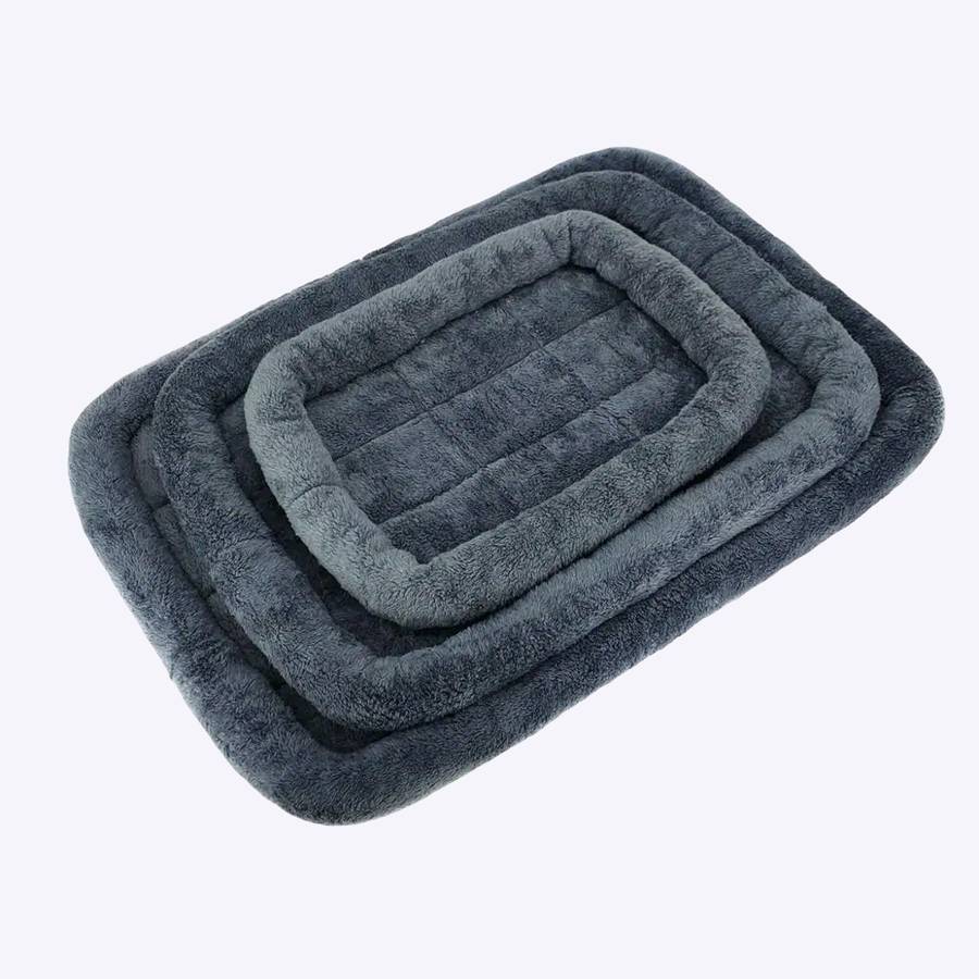 Matelas lavable pour chien Matelas lavable pour chien Couchage chien Matelas chien couleur: Gris foncé