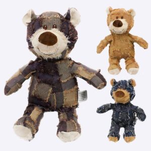 Ourson en peluche pour chien Accessoire chien Doudou pour chien couleur: Beige|Bleu|Marron