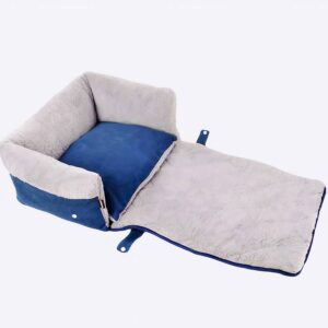 Panier lit pour chien Couchage chien Lit pour chien couleur: Bleu|Marron