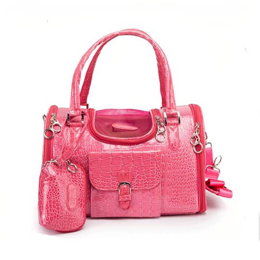 Paquet pour animaux de compagnie Paquet pour animaux de compagnie Porte-chien Transport chien a7796c561c033735a2eb6c: Noir|Rose