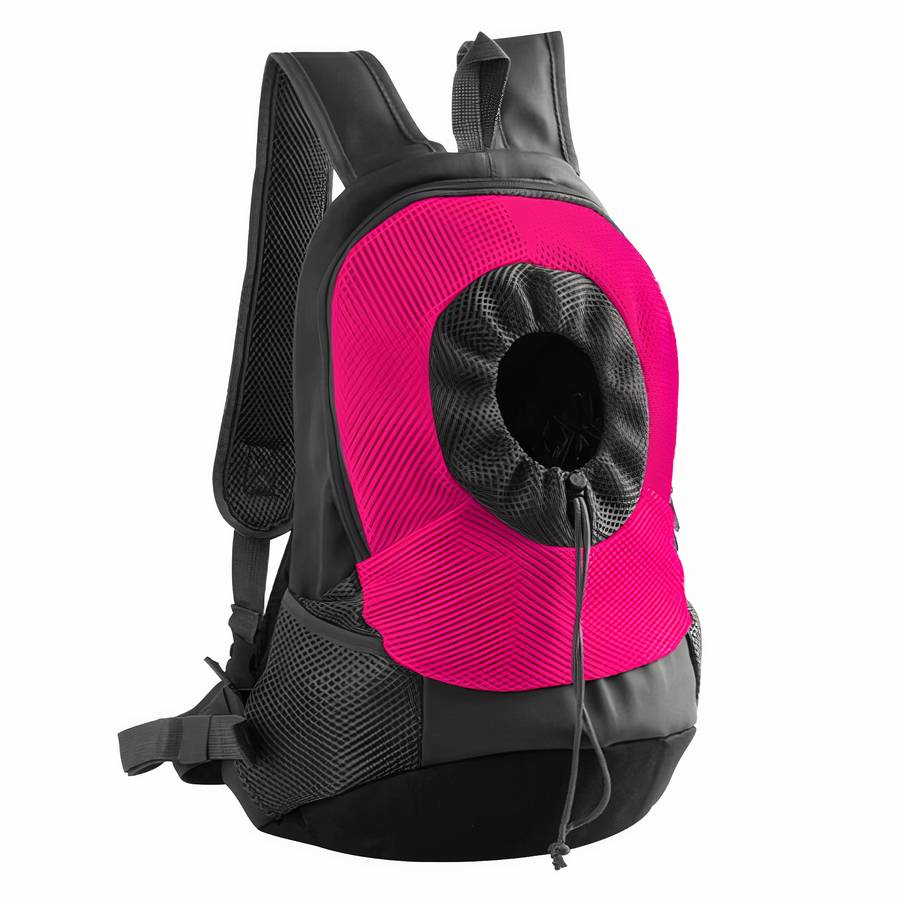 Sac à dos de portage élégant pour chien Sac à dos pour chien Transport chien Taille: L Couleur: Rose