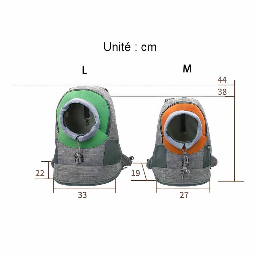 Transat portable pour chien Sac à dos de transport pour animaux de compagnie Sac à dos pour chien Transport chien a7796c561c033735a2eb6c: Bleu|Orange|Vert