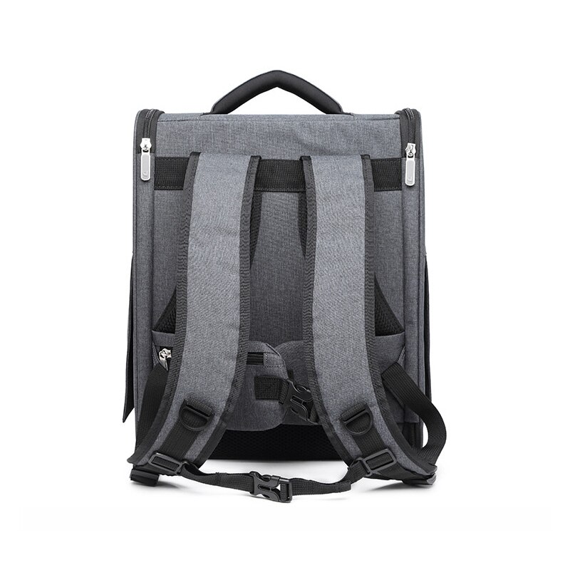 Sac à dos de voyage en maille respirante Sac à dos pour chien Transport chien a7796c561c033735a2eb6c: Gris|Gris clair|Rose