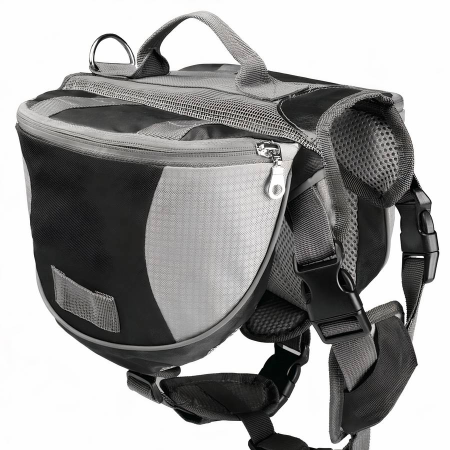 Sac à dos pour chien Sac à dos pour chien Transport chien Taille: S Couleur: Gris