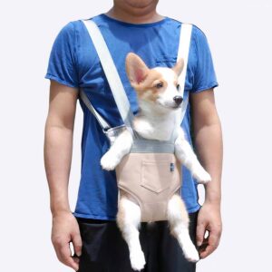 Sac à épaulette pour chien Porte-chien Transport chien couleur: Bleu|Gris|Jaune|Rose