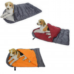 Sac de couchage pour chien Couchage chien Lit pour chien couleur: Gris|Orange|Rouge