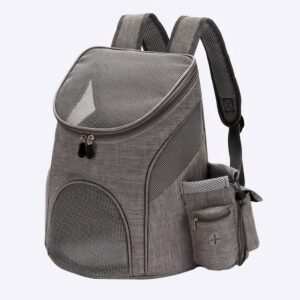 Sac en maille de transport pour chien Sac à dos pour chien Transport chien couleur: Bleu|Gris|Noir