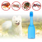 Spray insecticide pour chiens Anti-puce chien Hygiène chien Taille: 5.7x1.5cm